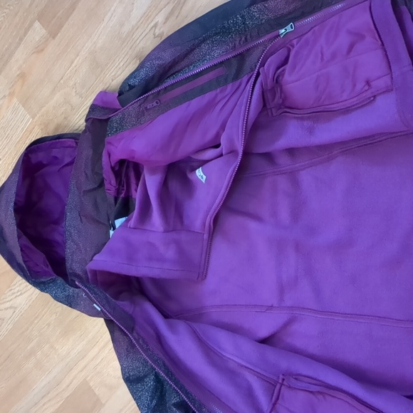 Columbia Jackets & Blazers - Columbia 2 In 1 Purple Columbia Winter Jacket